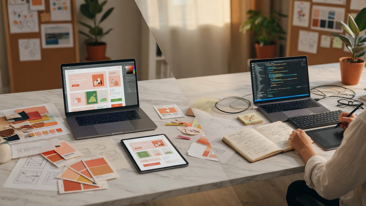 Website design vs website development: what's the difference?, website design and development vs