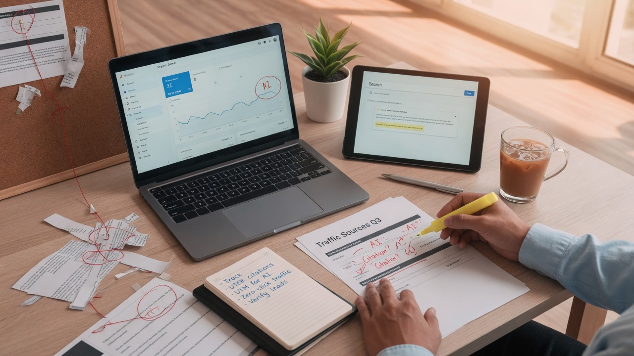 How do you measure if AI search is actually sending you customers?, how to measure AI search traffic